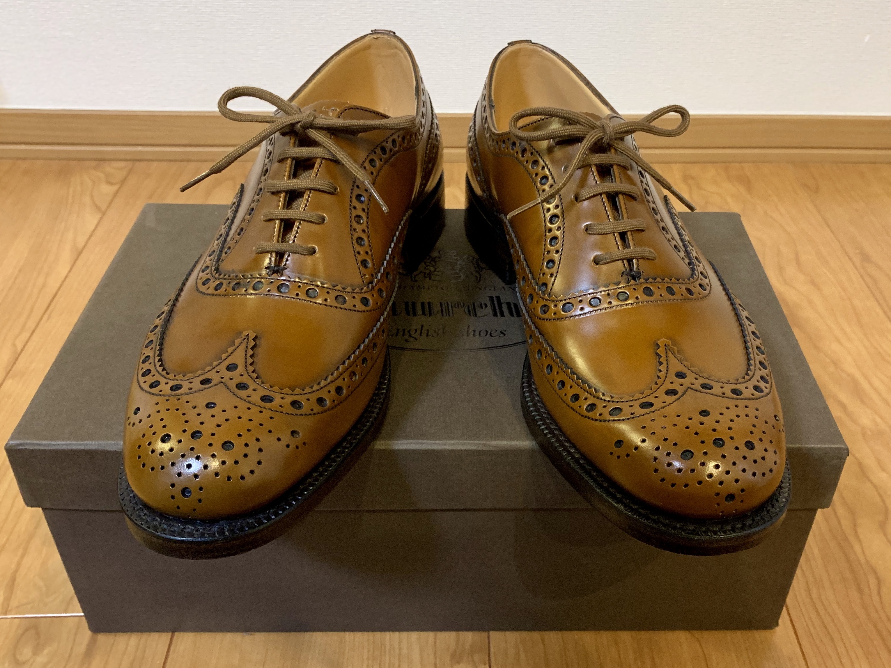 【美品】church's BURWOOD 36.5 23.5cm