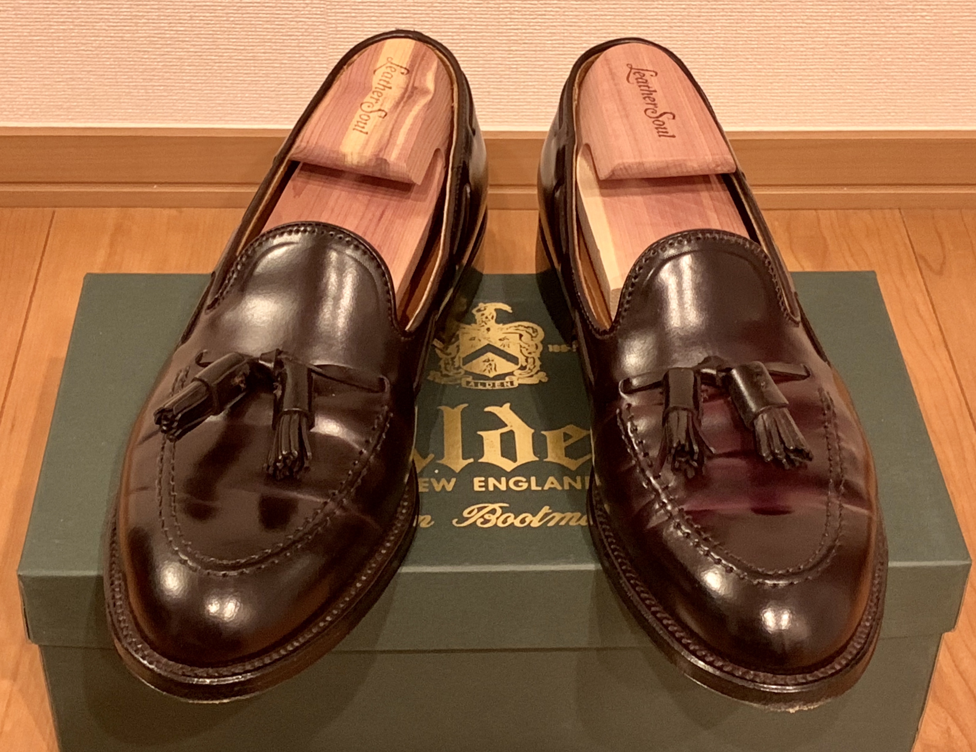 定番】オールデン コードバン タッセルローファー alden