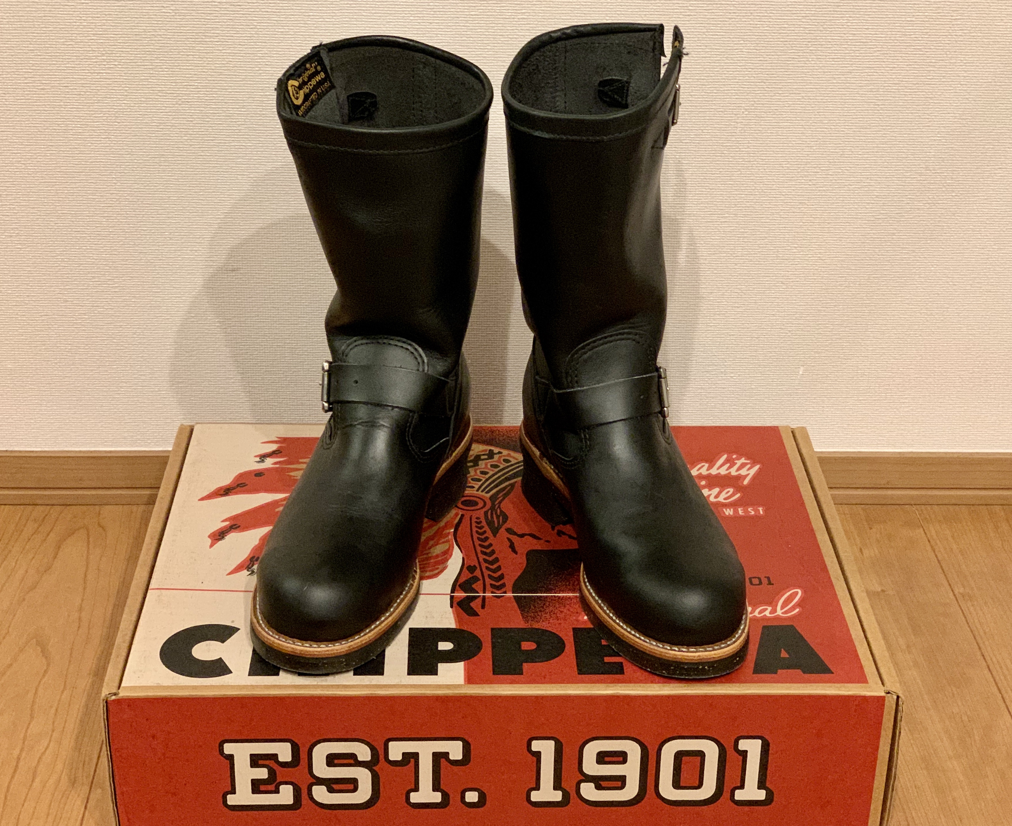 超人気新品 CHIPPEWA ブーツ ワークブーツ 8D kids-nurie.com