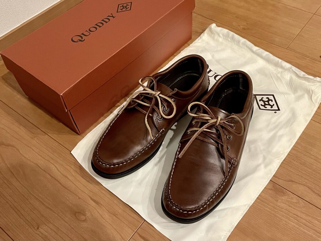 夏にぴったりな手縫いモカシン】Quoddy /クオディの＃501 BLUCHER